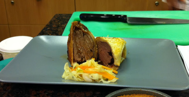 CANON OF BEEF WRAPPED IN PARMA HAM