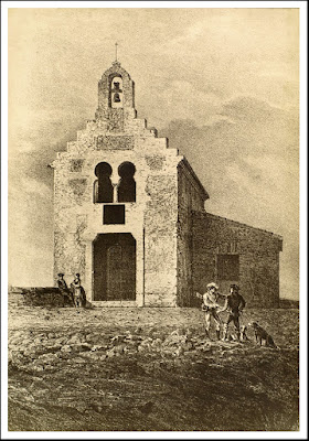 GRABADO DE LA ERMITA DE NUESTRA SEÑORA DE VALME - DOS HERMANAS - SEVILLA GRABADO DE LA ERMITA DE NUESTRA SEÑORA DE VALME - DOS HERMANAS - SEVILLA