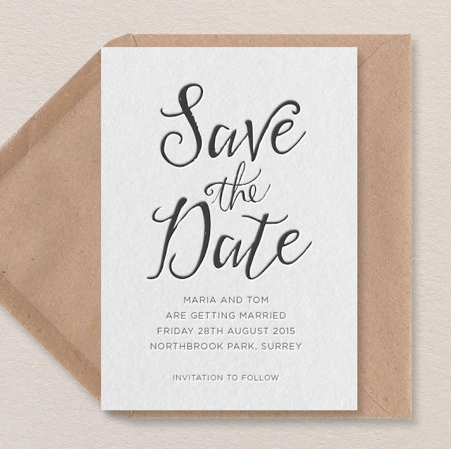 Encargar las invitaciones de boda - Foto: www.notonthehighstreet.com Encargar las invitaciones de boda - Foto: www.notonthehighstreet.com