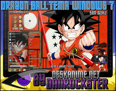 Son Goku Tema Windows 7 | Desk Anime