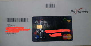  Daftar Payoneer MasterCard Dapat US$25