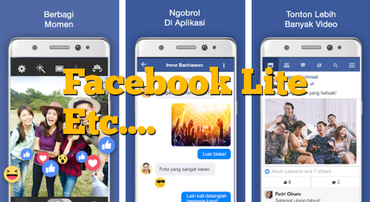 Aplikasi Facebook Paling Ringan Serta Hemat Kuota dan RAM Aplikasi Facebook Paling Ringan Serta Hemat Kuota dan RAM