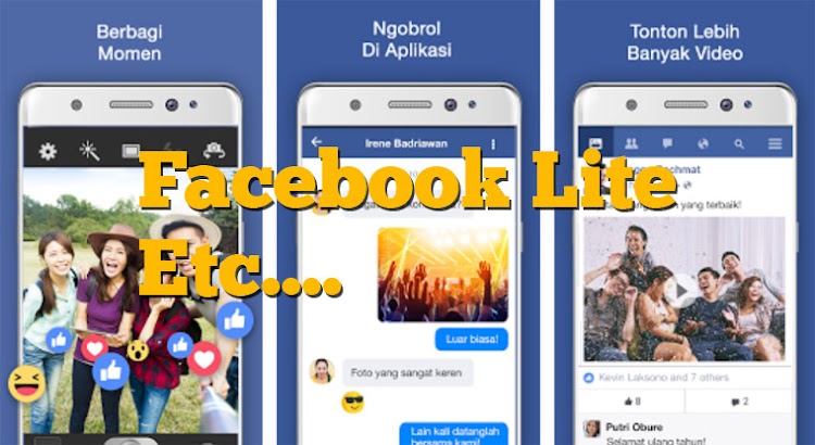 5 Aplikasi Facebook Paling Ringan Serta Hemat Kuota dan RAM 5 Aplikasi Facebook Paling Ringan Serta Hemat Kuota dan RAM