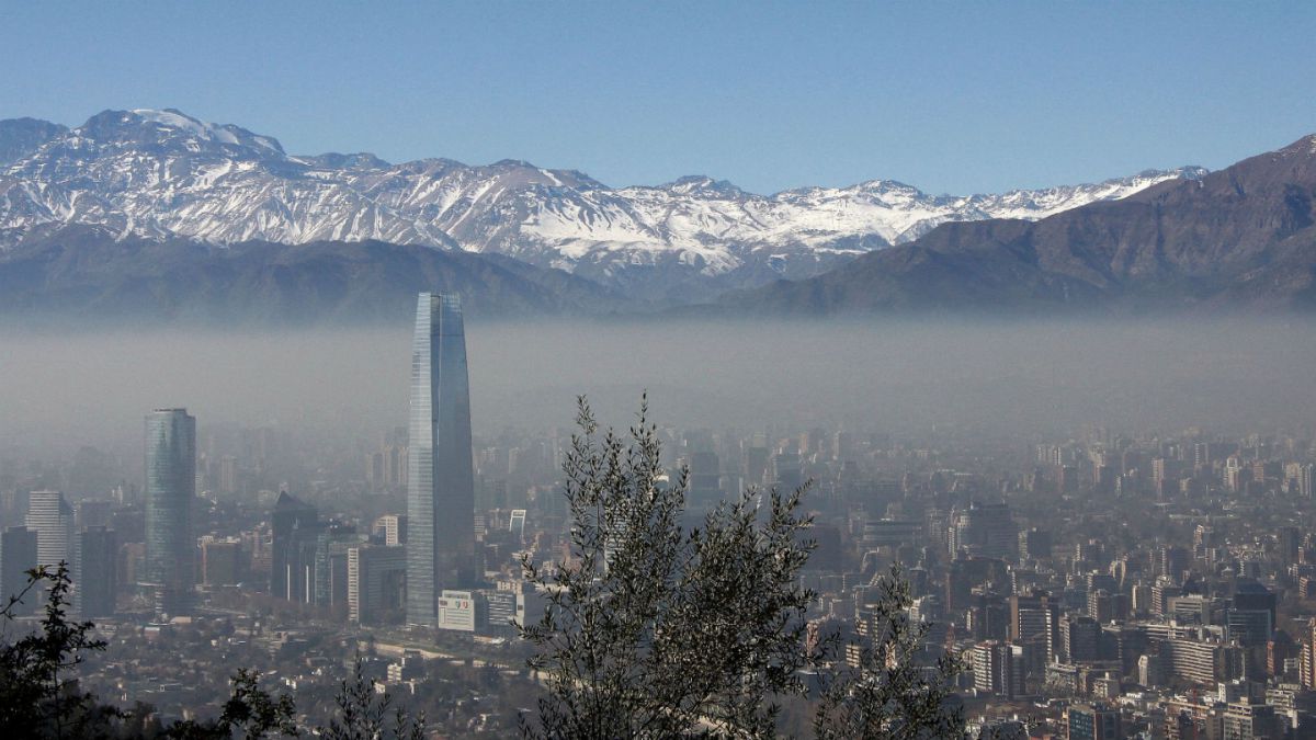 Contaminacion atmosferica en Chile