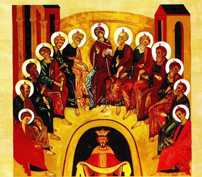miel y langostas: Pentecostés