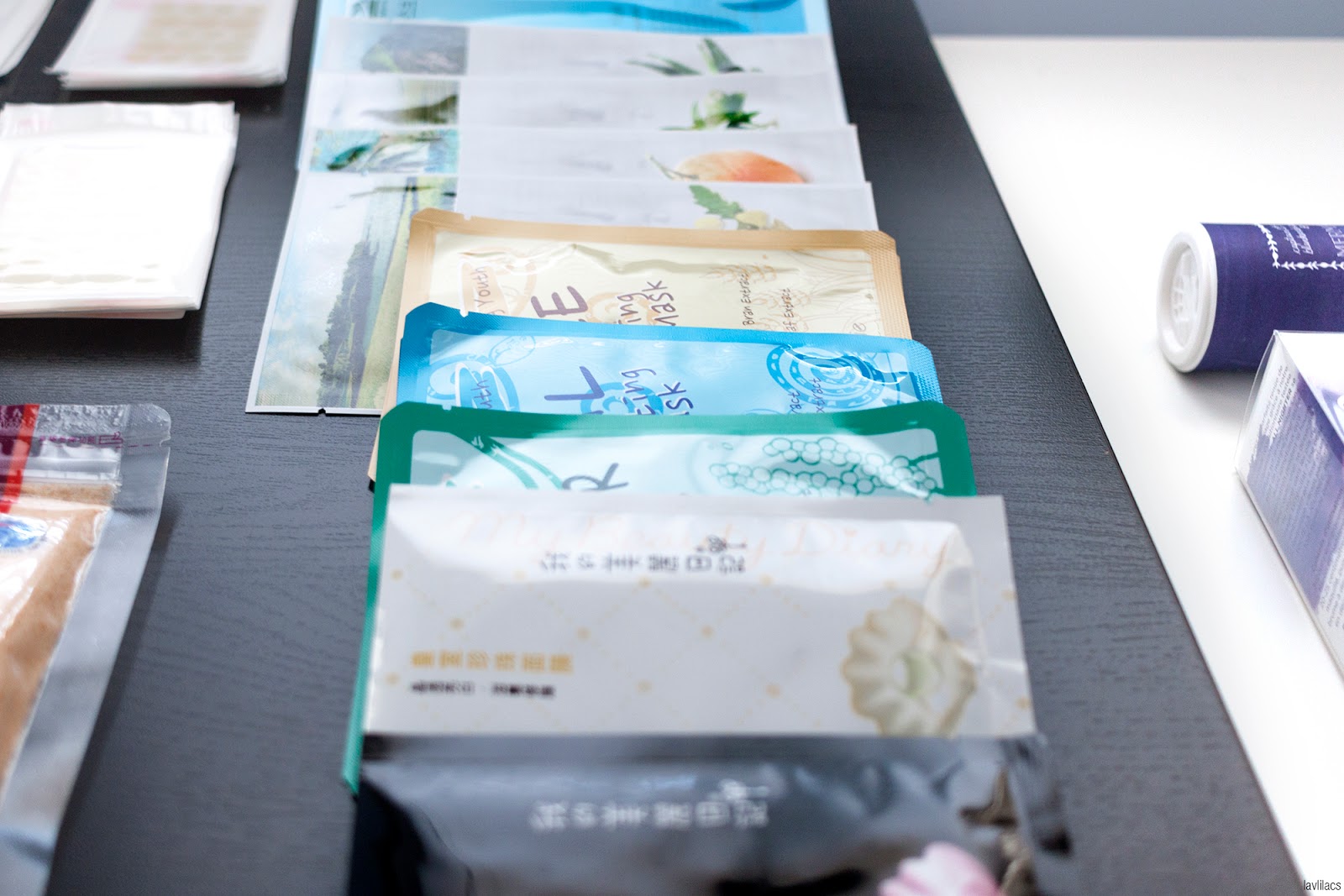 lavlilacs 2016 October beauty haul Assorted masks