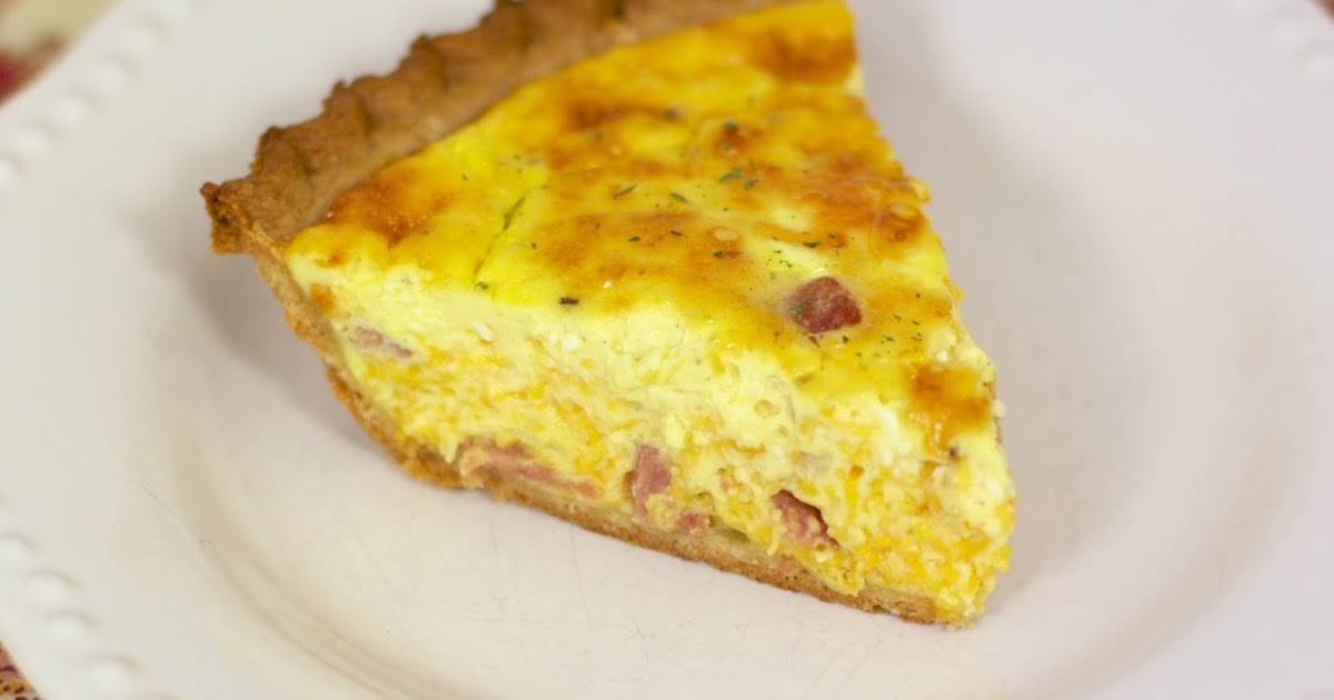 Honey Ham & Cheese Quiche Plain Chicken