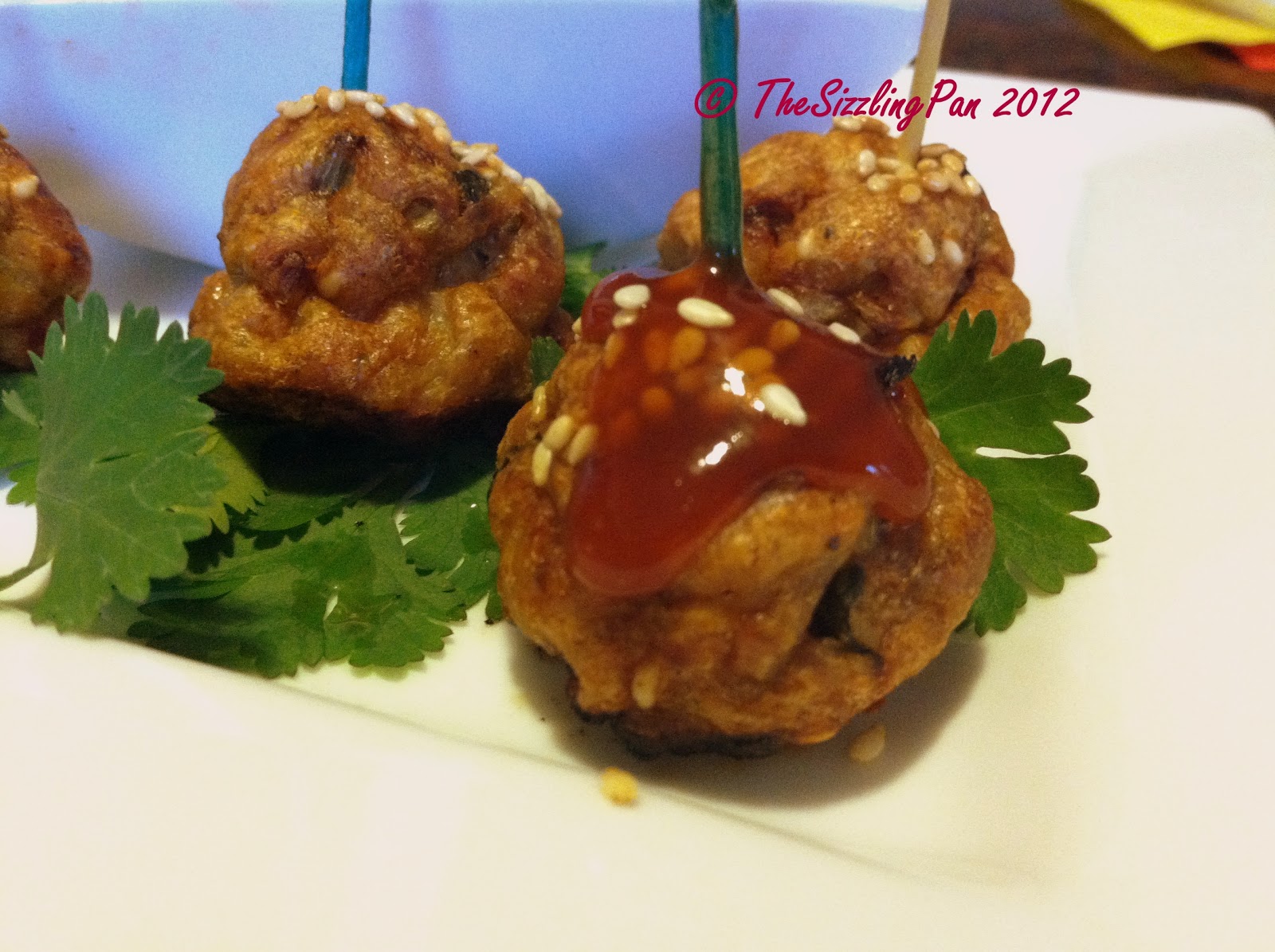 The Sizzling Pan Chicken 'Rainbow' Kabobs with Chinese Dipping Sauce