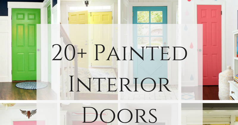 22 Gorgeous Painted Interior Doors That Aren T White