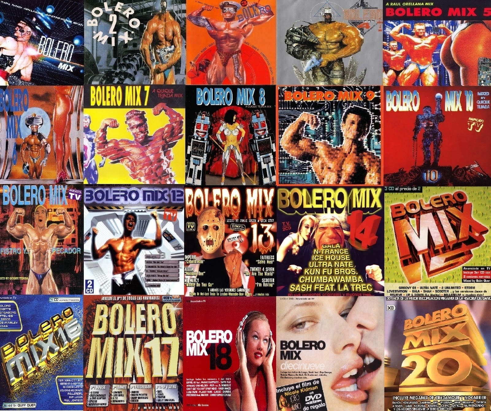 BOLERO MIX 11 LONG MIX ORIGINAL PARTE 1 - YouTube