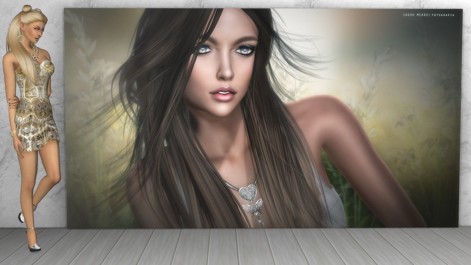 TS4 Objects Aura Meads Fotografia Set N07 by Thomas J Chee (TheReds