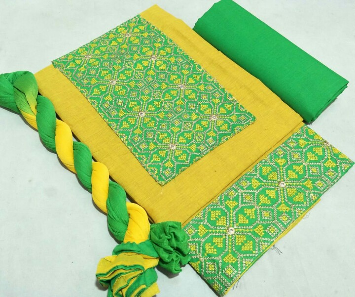 Handloom South cotton Dress materials