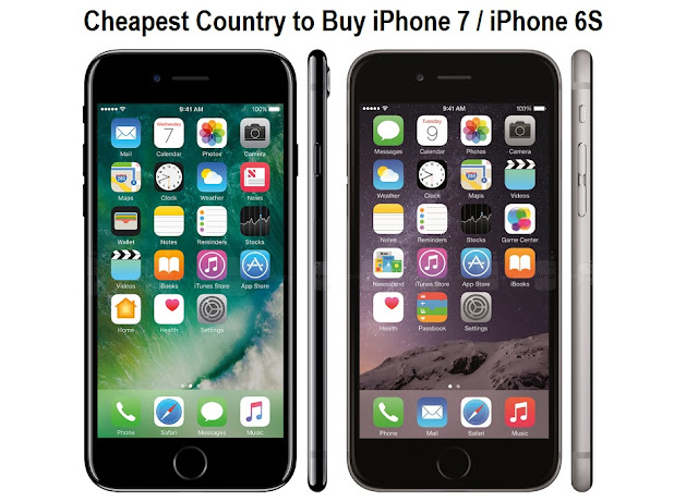 Cheapest Country to Buy iPhone 7 and iPhone 6S Cheapest Country to Buy iPhone 7 and iPhone 6S