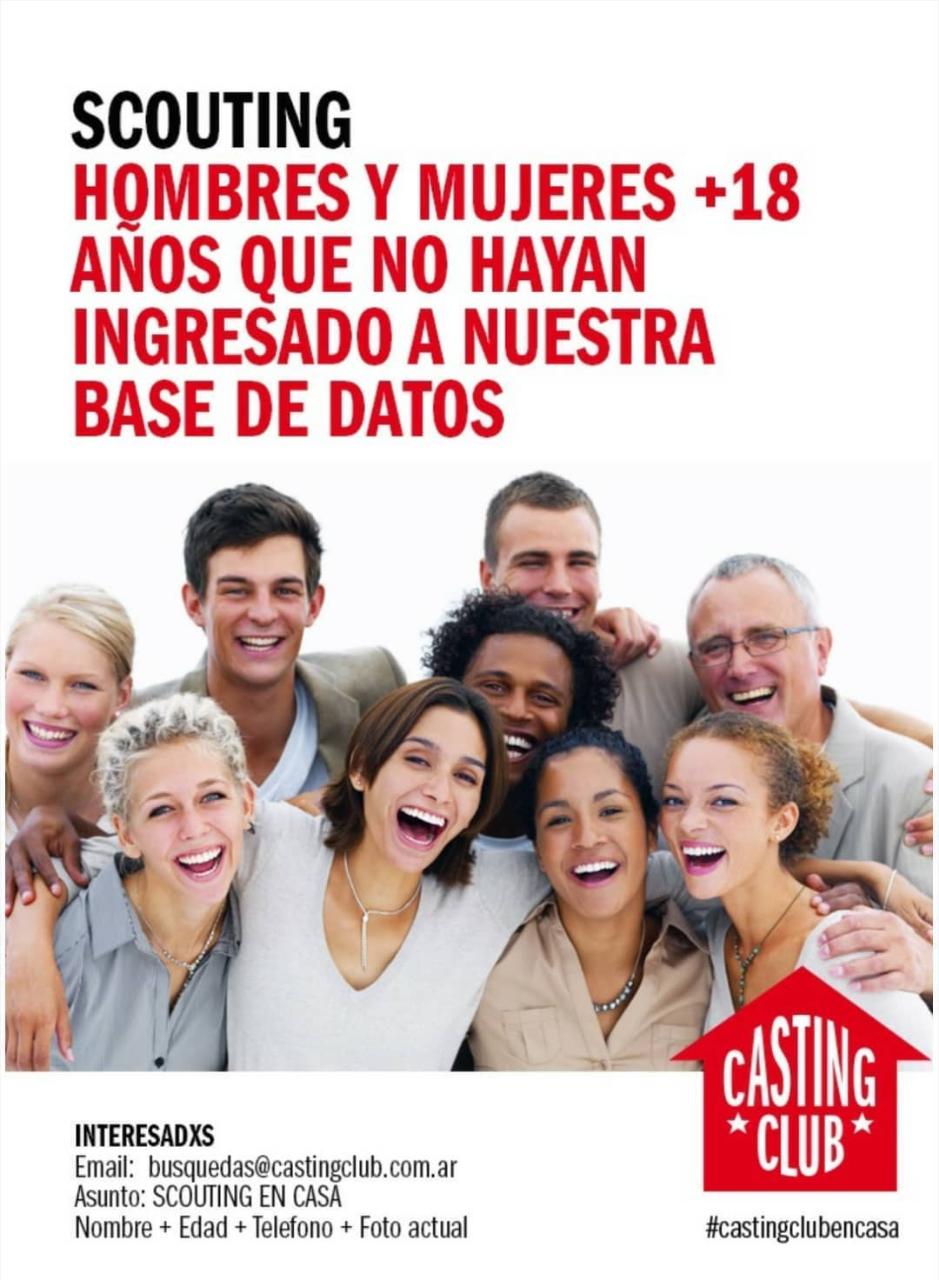 CASTING EN ARGENTINA Querés participar de comerciales? Formá parte de