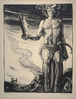 Charles Ricketts & Charles Shannon 227. The Dynasts in 1920