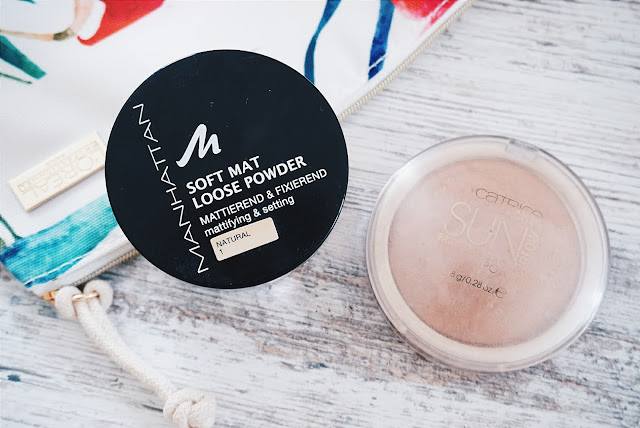 Sommer Favoriten Teint Manhattan soft mat loose Powder Catrice Sun Glow Mineral Bronzing Powder