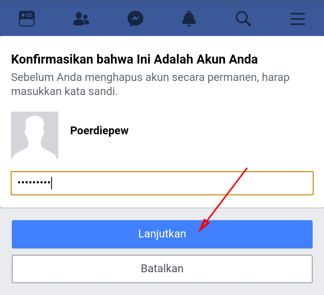 Cara Menghapus Akun FB Secara Permanen Lewat HP - Bang Denz