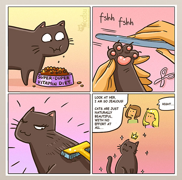 15+ Comics That Purrfectly Capture Life With Cats 15+ Comics That Purrfectly Capture Life With Cats