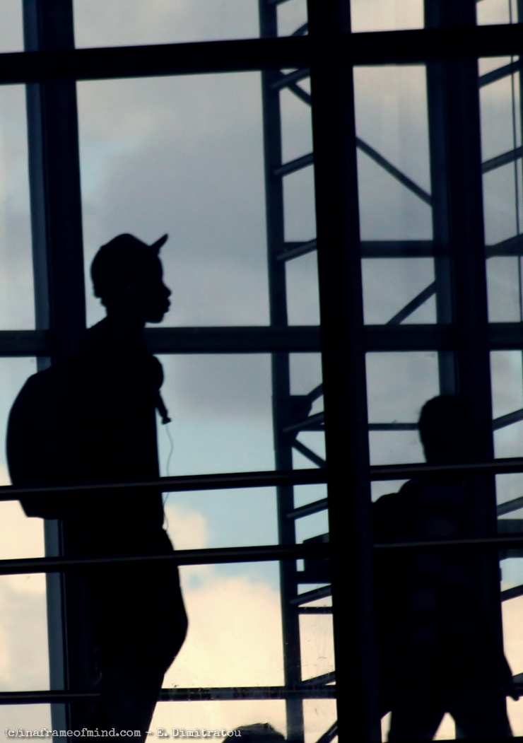 in a frame of mind travelers and commuters