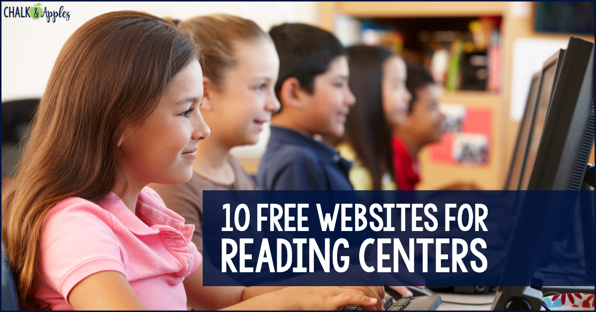 Free Reading Center Websites These free reading activity websites are perfect for upper elementary reading centers.