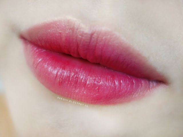 Laneige Two Tone Lip Bar in 02 Red Blossom Lip Swatch