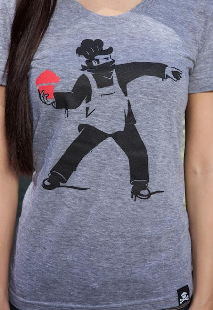 Johnny Cupcakes x Banksy “Bakesy” T-Shirt
