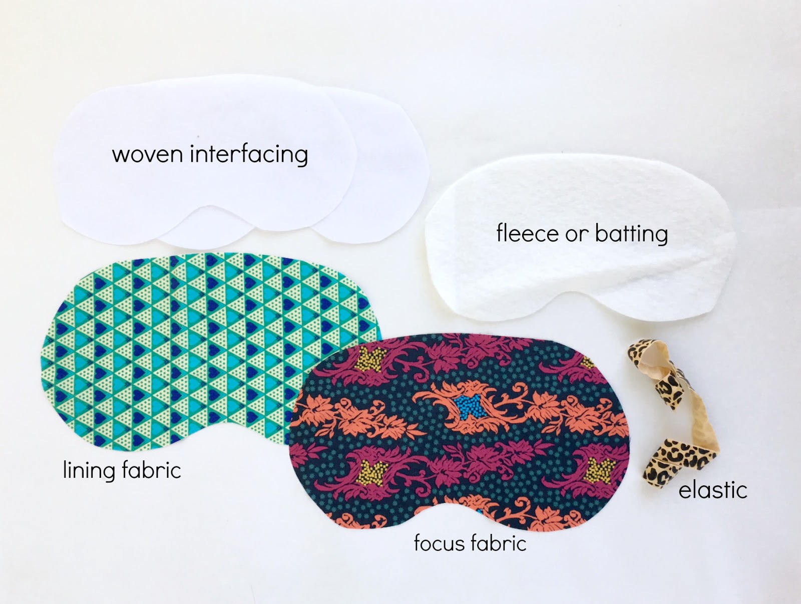 sewhungryhippie How to sew a sleep mask