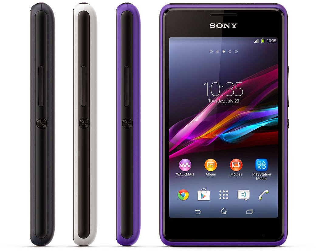 Pilihan Warna Sony Xperia E1