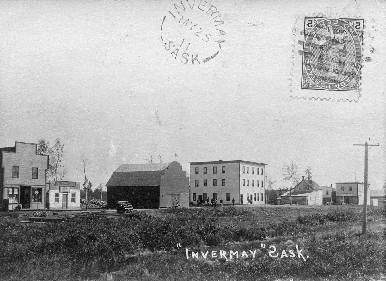Railway & Main SmallTown Saskatchewan Hotels Ferries at the Invermay