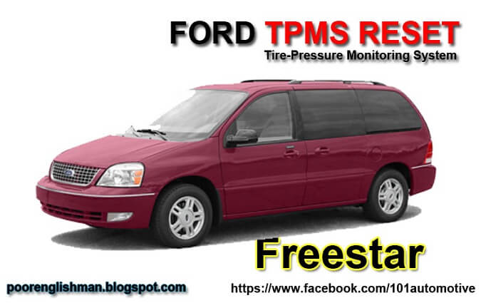 Ford Freestar Tpms Reset Guide Automotive Equipment Dealer Philippines Ford Freestar Tpms Reset Guide The Windstar Is A Minivan That Was Produced And Sold By From 1994 To 2004 Model Years