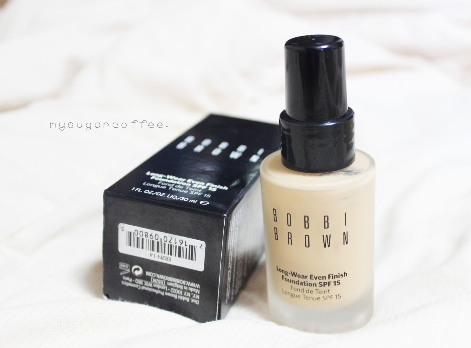 My Sugarcoffee Review Bobbi Brown Long Wear Even Finish Foundation