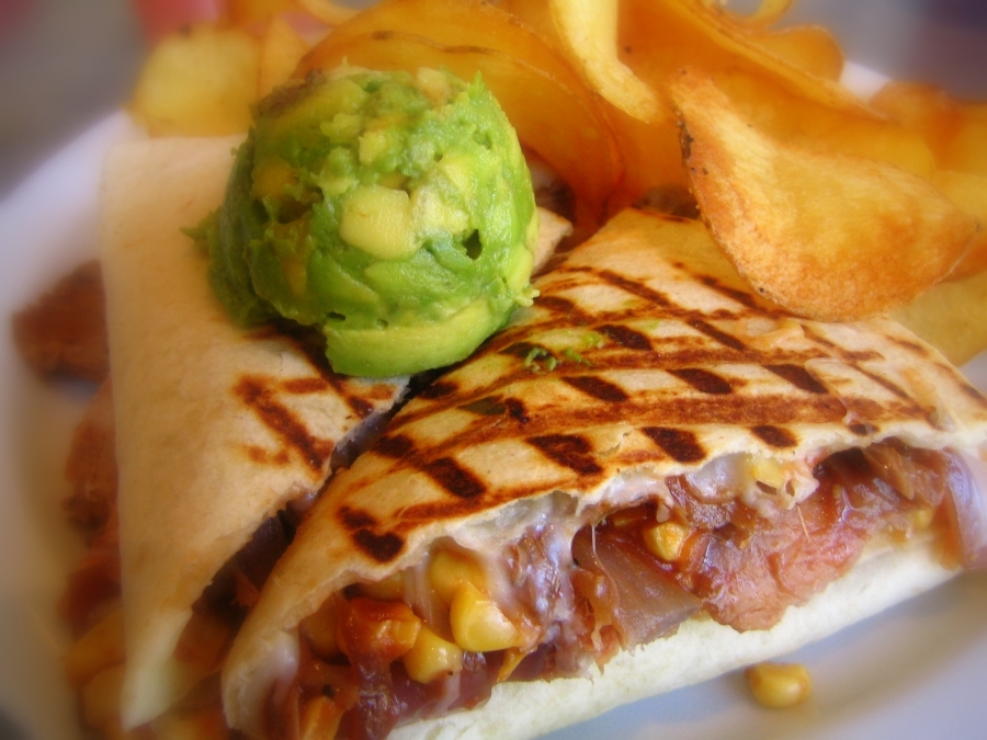 California Girl's Southern Fried Fusion Pork Belly and Caramelized