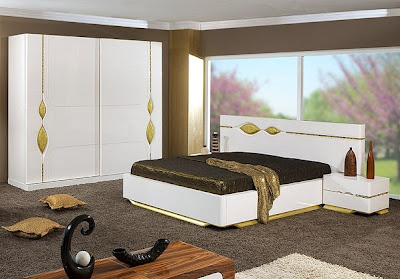 bellona+beyaz+lake+yatak+odasi+takim+modelleri Yatak Odası Takımlarında 2012 Rüzgarı
