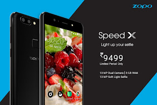 Zopo to go online with Speed X, launches for Rs 9,499 Zopo to go online with Speed X, launches for Rs 9,499