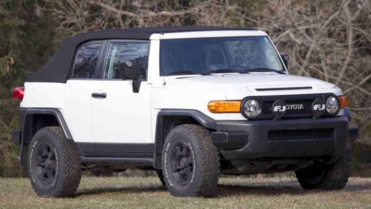 Тойота FJ Cruiser без крыши