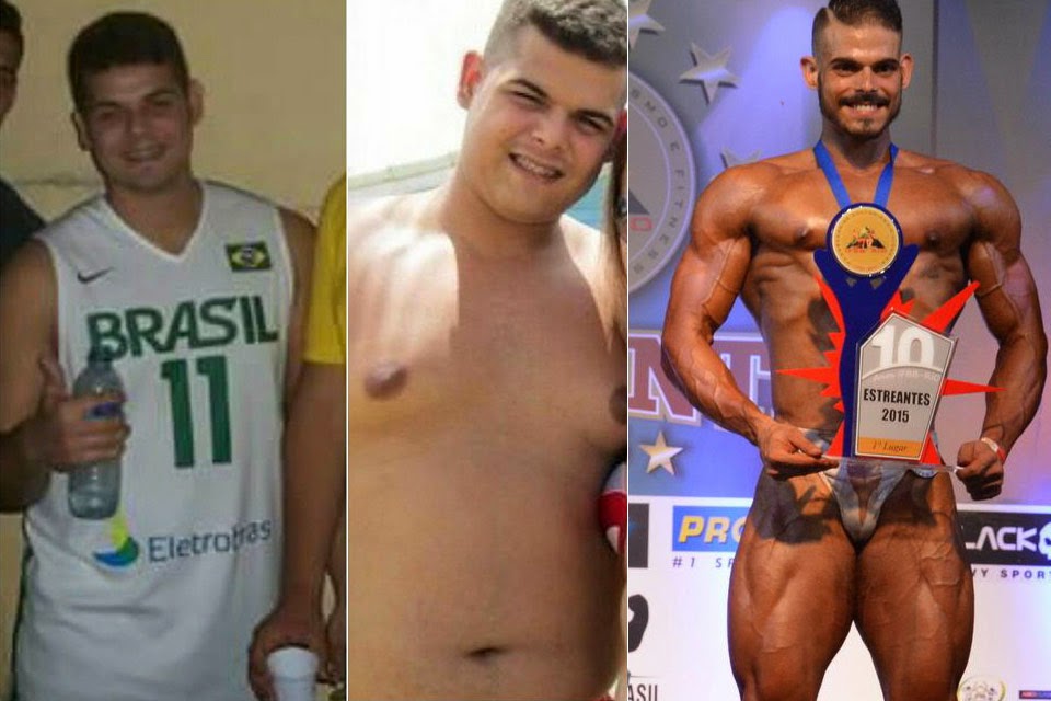 Arthur Soares revela que era obeso há dois anos anos atrás. Montagem: Arquivo pessoal e Alencar Amaral