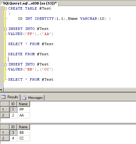 Paresh's Blog: Delete Vs Truncate in SQL Server