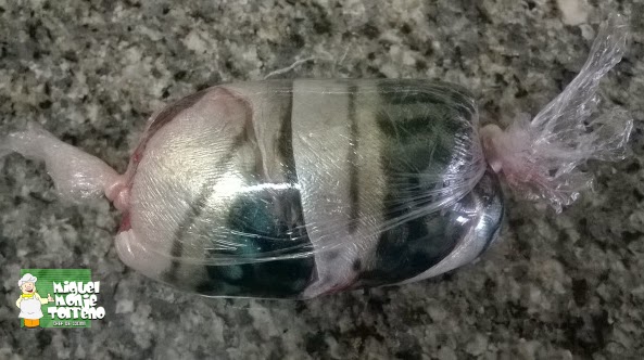 Caballa en Escabeche de Remolacha