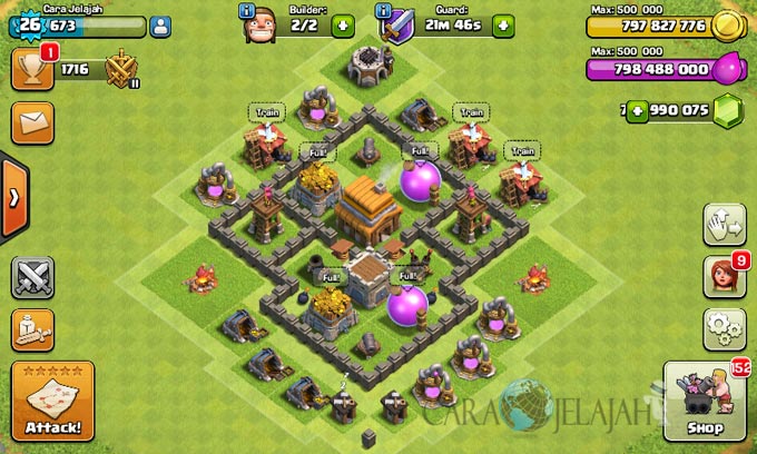 Desain Formasi Base TH 4 COC Terbaik Dan Terbaru 19 Desain Formasi Base TH 4 COC Terbaik Dan Terbaru 19
