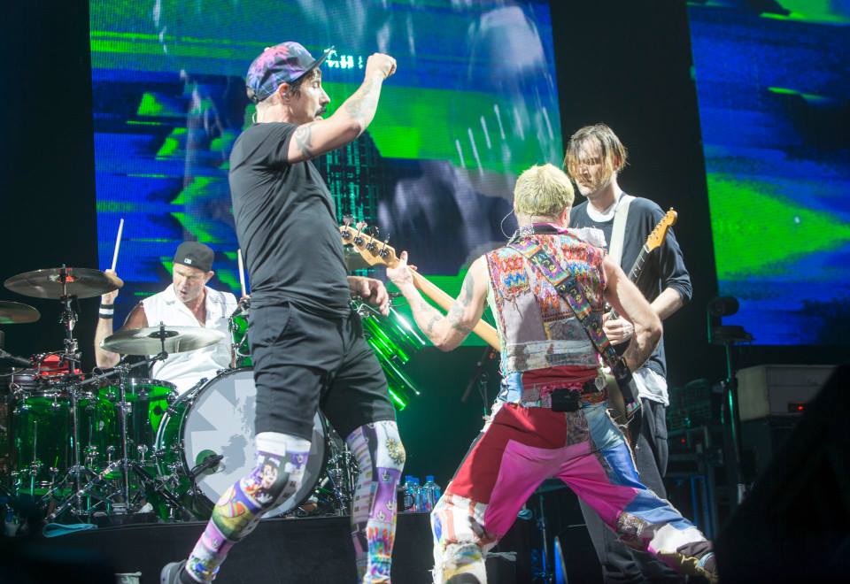 Red Hot Chili Peppers Brasil Red Hot Chili Peppers live Glasgow