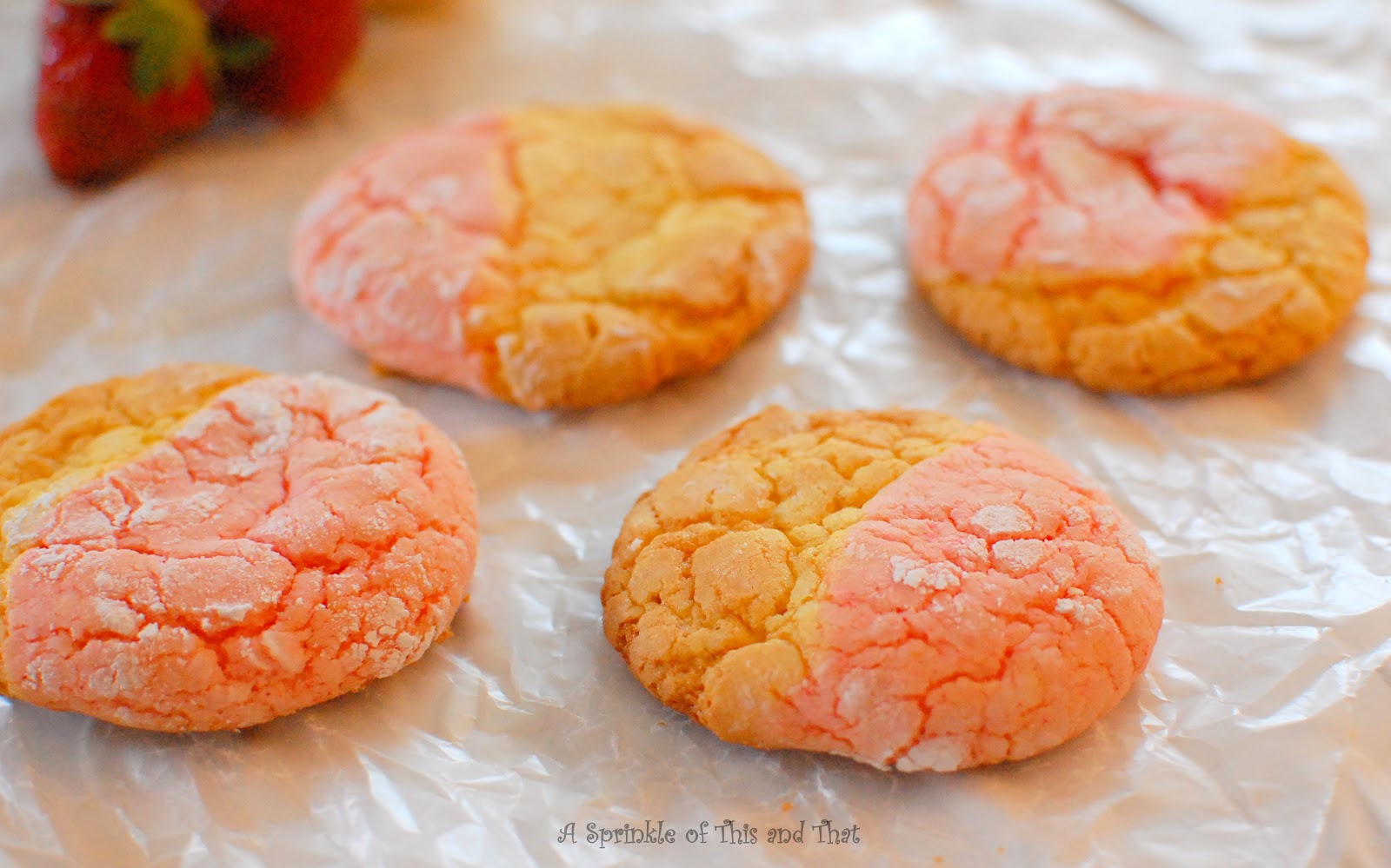 A Sprinkle of This and That Summer Strawberry Lemonade Ice Cream