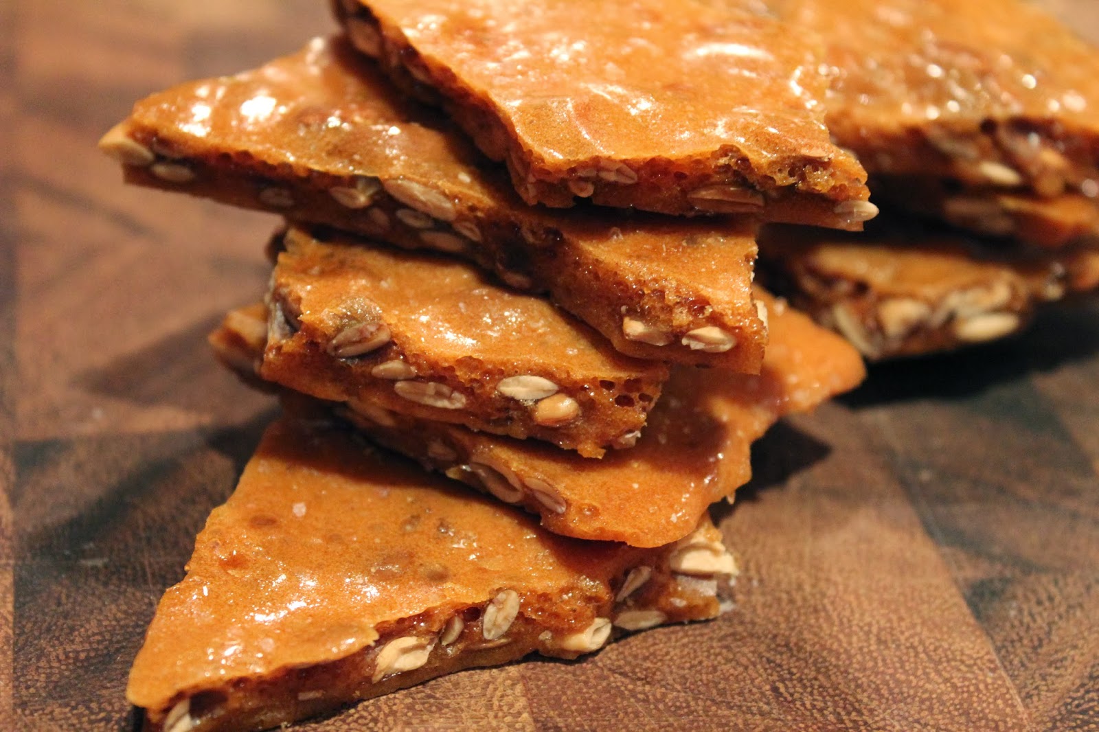 In and Around Town Pumpkin Seed Brittle the Perfect Hostess Gift