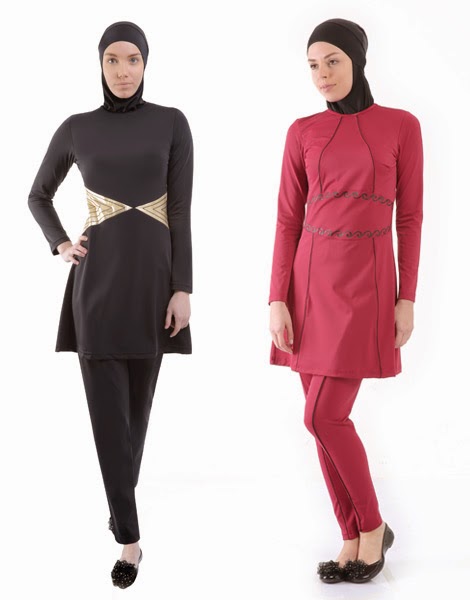 Burkini Et Maillots De Bain Turques Pour Femmes En Hijab Hijab Fashion And Chic Style