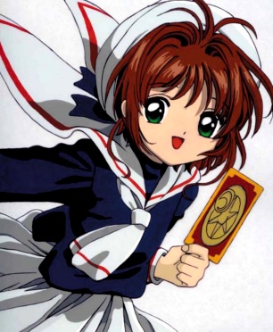 Sakura Kinomoto Dibujo de Shakura Avalón con traje de marinero