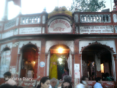 Main Ganga Temple on the banks of har Ki Pauri in Haridwar