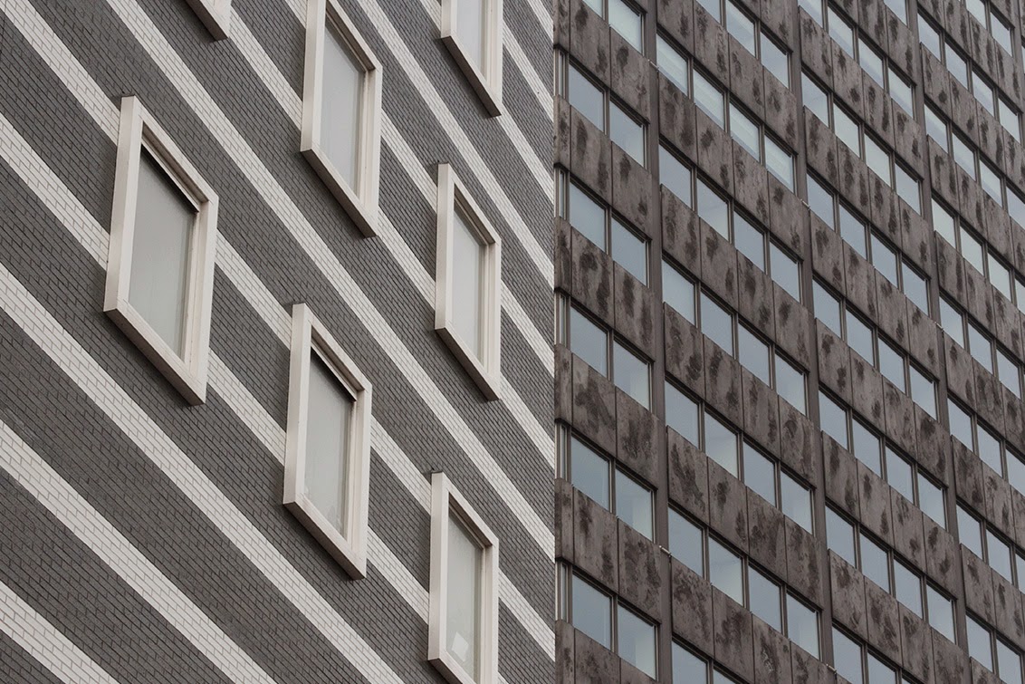 two kinds of patterns and buildings