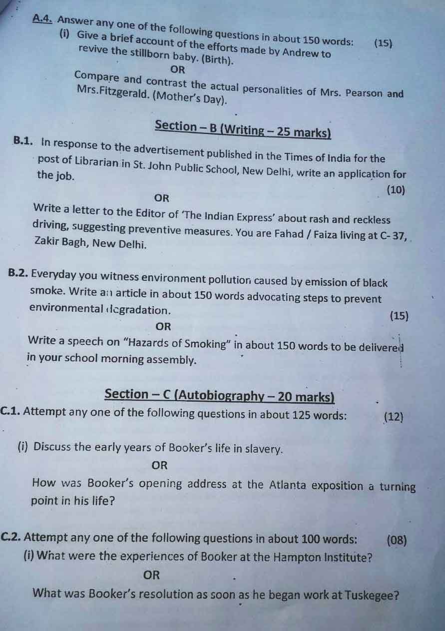 Essay in english image