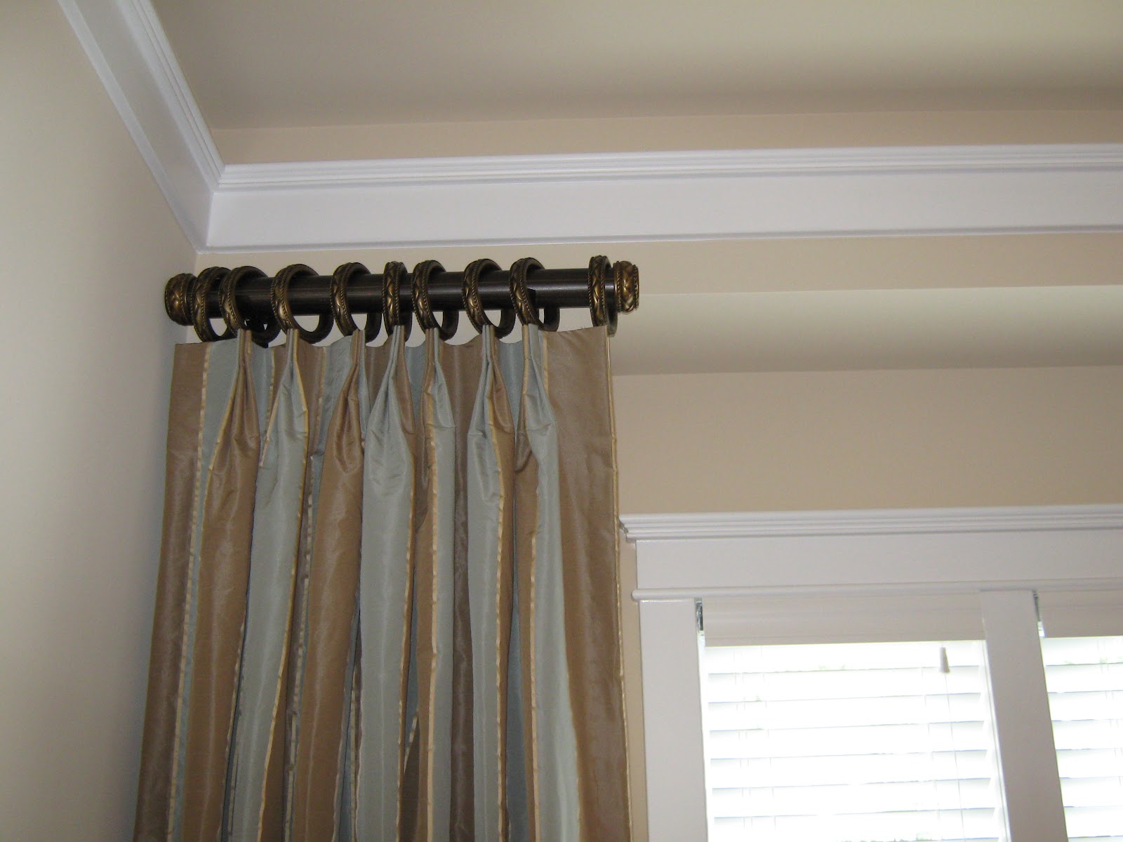 Outdoor Curtain Track System Wooden Window Curtain Rods