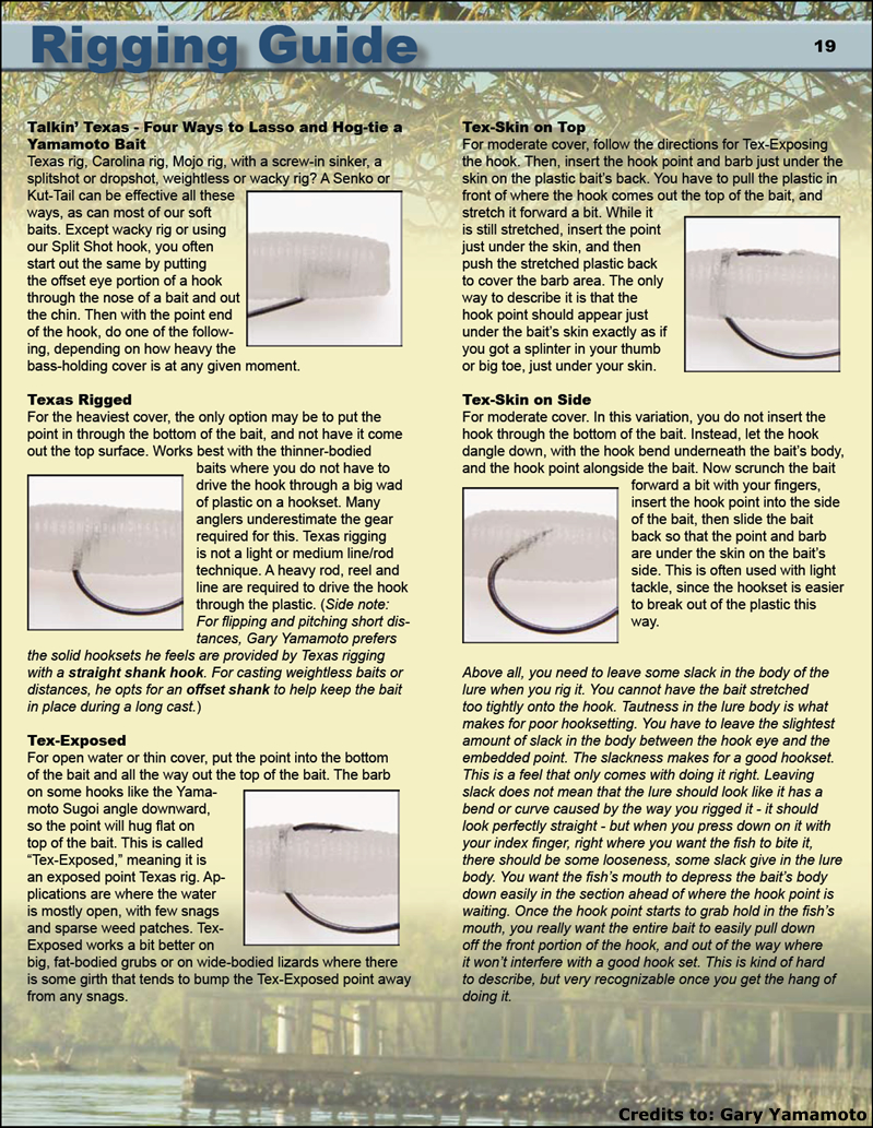 South East Lure Angling Rigging Techniques