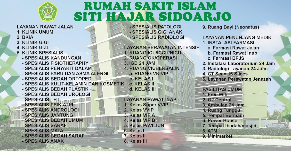 Pelayanan Rawat Inap Rsi Siti Hajar Sidoarjo